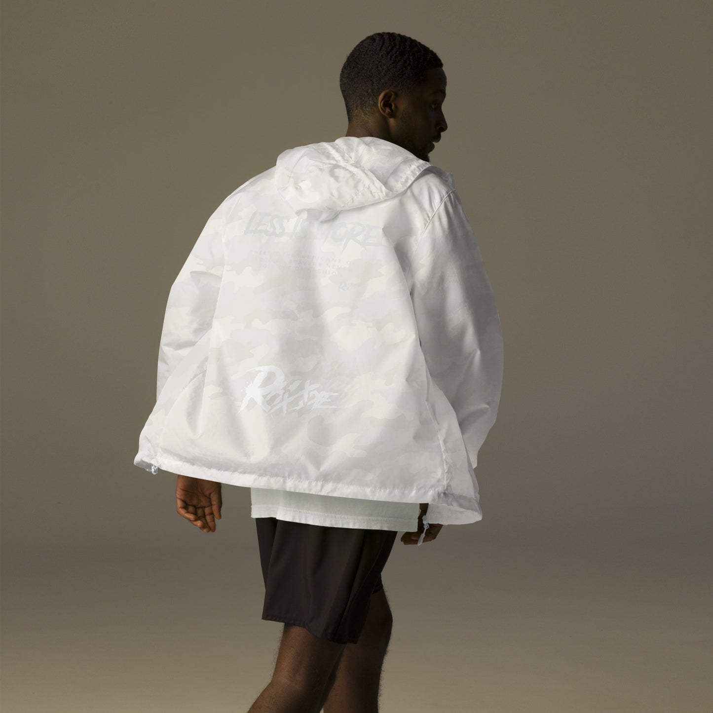 Unisex "Less Is More" Windbreaker