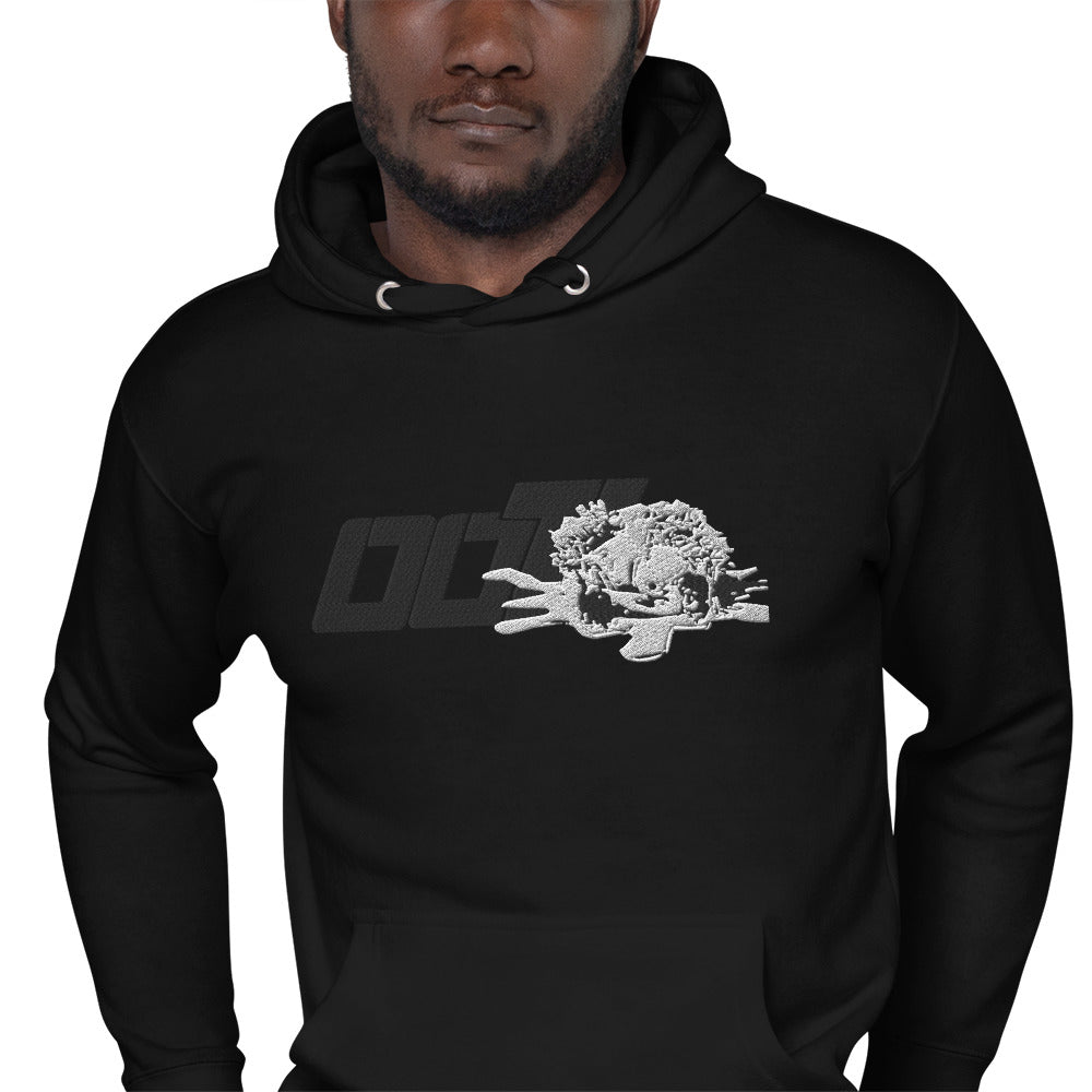 Unisex (Black) ooT World Embroidered Hoodie