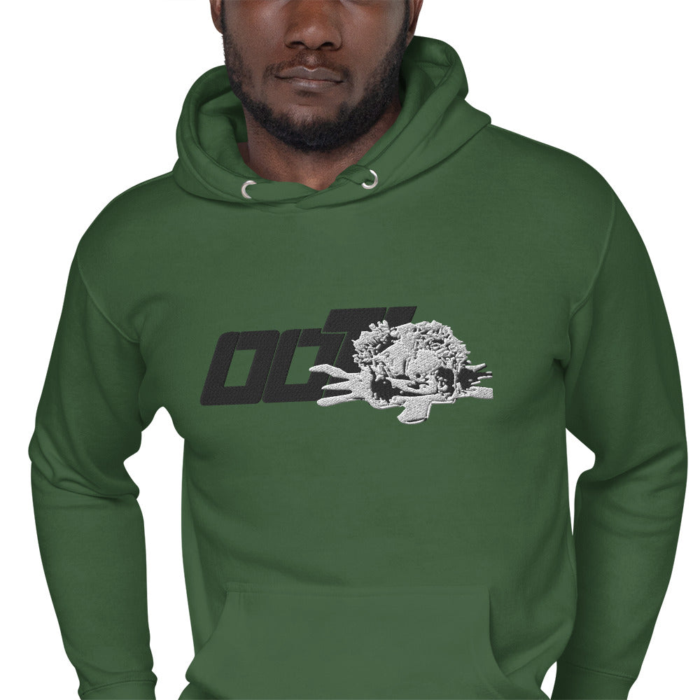 Unisex (Black) ooT World Embroidered Hoodie