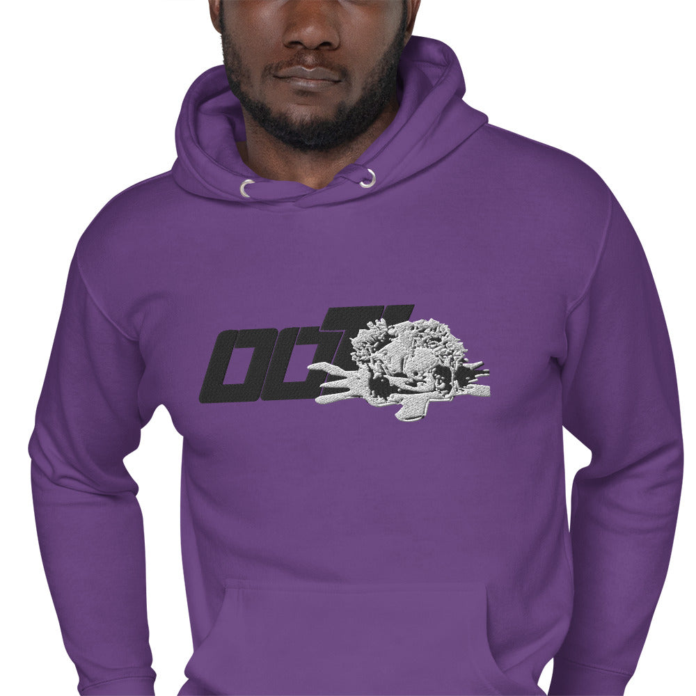 Unisex (Black) ooT World Embroidered Hoodie